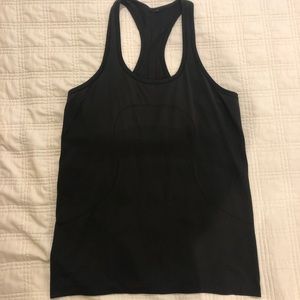Lululemon black tank size 12